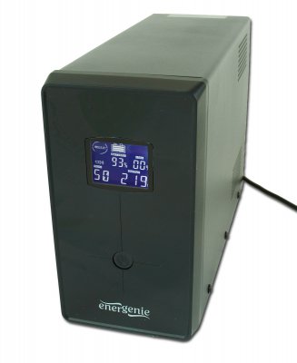 EnerGenie EG-UPS-033 Джерело безперебійного живлення 1200VA, LCD, USB, серія Pro